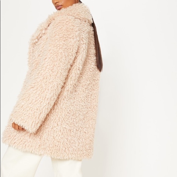 stone teddy coat